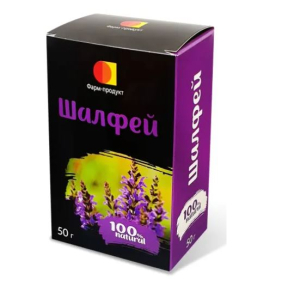 Шалфея листья фиточай 50г