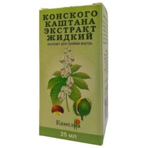 Конского каштана экстракт жидкий экстракт для приема внутрь 25мл