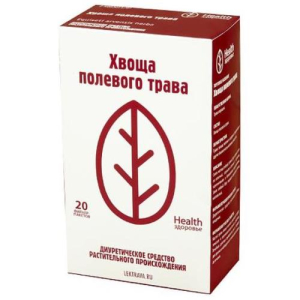 Хвоща полевого трава сырье растительное измельченное 1,5г №20