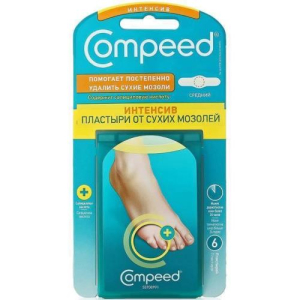 Компид пластырь интенсив д/сух.мозолей №6 [compeed]
