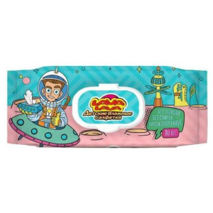 Лава-лава салфетки влажные для детей №80 без отдушки и спирта