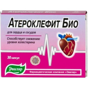 Эвалар Атероклефит био капсулы №30 бад