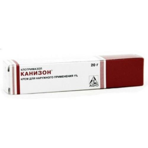 Канизон крем для наружного применения 1% 20г