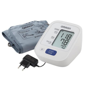 Омрон m2 эко тонометр автомат на плечо веер манжета 22-32см + адаптер aru