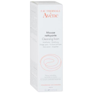 Авен пенка для лица и для кожи вокруг глаз 150мл очищающая