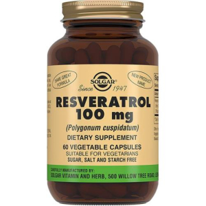 Солгар капсулы 100мг №60 ресвератрол бад