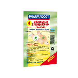 Фармадокт пластырь №4 мозольный салициловый