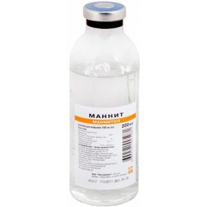 Маннит раствор для инфузий 150мг/мл 200мл №1