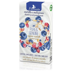 Флоринда мыло туалетное 100г твердое голубика+гранат 