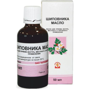 Шиповника масло для приема внутрь местного и наружного применения 50мл