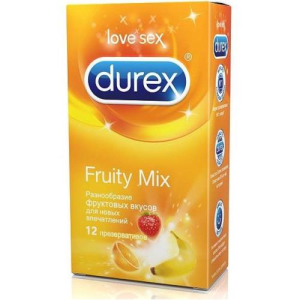 Дюрекс презервативы №12 фрути микс (селект)