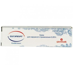 Пауэркорт крем для наружного применения 0,05% 15г