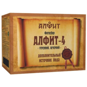 Алфит-4 сбор д/щитовидной железы 2г. №30х2