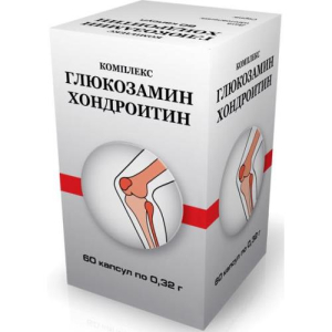 Гхк №60 капс. глюкозамин хондроитин комплекс