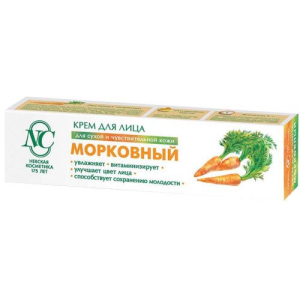Невская косметика крем для лица 40мл морковный д/сух чувст кожи
