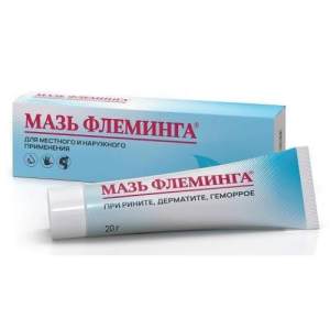 Флеминга мазь для местного и наружного применения гомеопатическая 20г