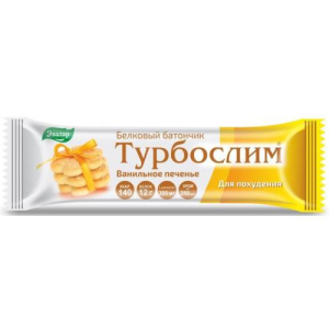 Эвалар турбослим батончик белковый 50г ванильное печенье бад