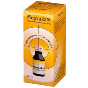 Миртикам сироп гомеопатический 100мл