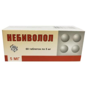 Небиволол таблетки 5мг №60