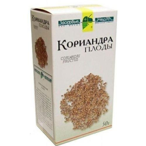 Кориандра плоды сырье растительное 50г