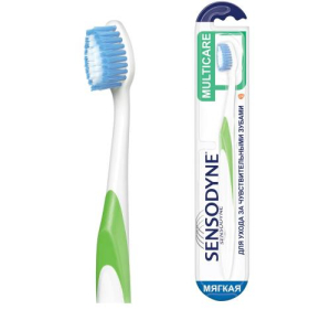 Сенсодин зубная щетка мультикэа мягкая (multicare)