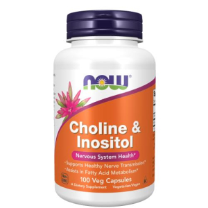 Нау холин + инозитол капсулы 1142мг №100 бад