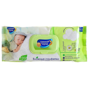 Солнце и луна фитолиния салфетки детские №120 фитоотвар ромашки и липы 0 +