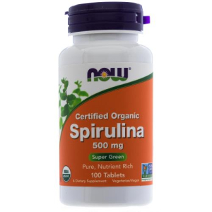 Нау спирулина таблетки 500мг 535,45мг №100 бад