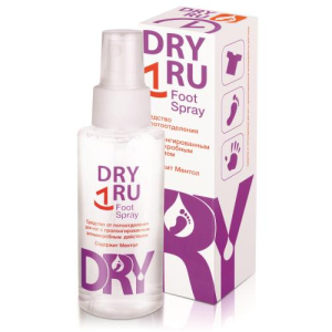 Драй ру фут спрей средство 100мл п/обильн. потовыд. ног