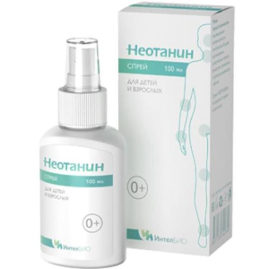 Неотанин спрей 100мл д/дет. и взр.