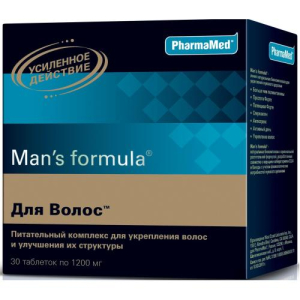 Мен-с формула таблетки №30 для волос бад