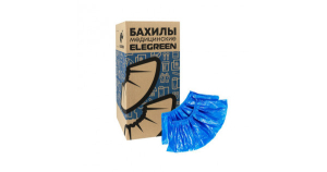 Бахилы н/с, п/э Супер Экстра с 2й рез.тек. 5,1г ПНД-8/15/2р 500пар/уп 