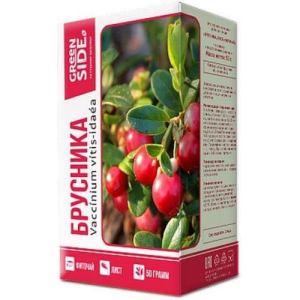 Грин сайд брусника фиточай 50г