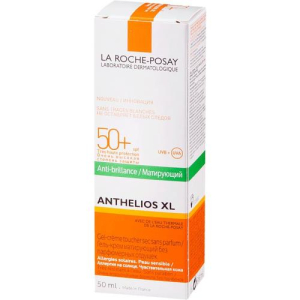 Ля рош-позе антгелиос xl гель-крем 50мл матир spf50 +  эрлициум
