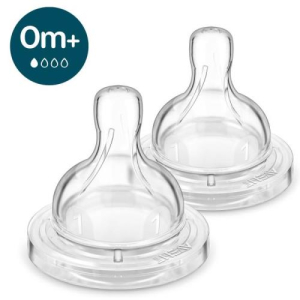 Авент анти-колик соска силик №2 медл поток 0мес+ /арт scy761/02/  [avent]