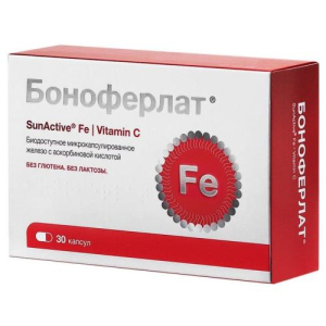 Боноферлат капсулы 560мг №30 бад