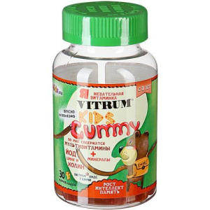 Витрум кидс гамми 3-7 лет №30 мармелад жев.