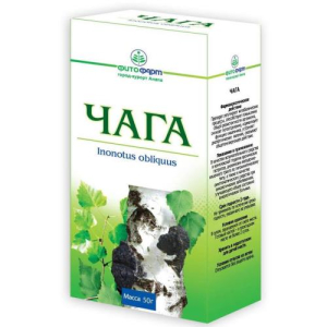 Целебная поляна чага чайный напиток 50г (березовый гриб)