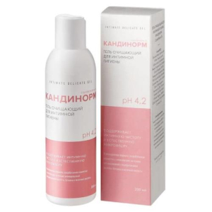 Кандинорм кристалматрикс-fs гель для интимной гигиены 200мл очищающий