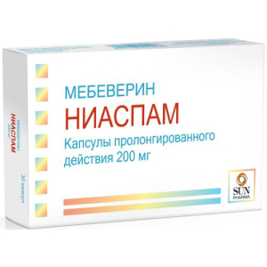 Ниаспам капсулы с пролонгированным высвобождением 200мг №30