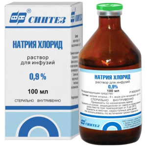 Натрия хлорид раствор для инфузий 0.9% 100мл