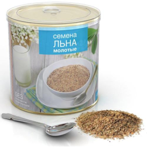 Реалкапс льна семена 400г молотые