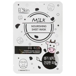 Элскин маска для лица 15г питател. молочный протеин /арт.es-920/