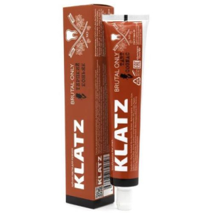 Клатц брутал онли зубная паста 75мл терпкий коньяк б/фтора