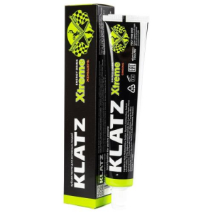 Клатц экстрим энерджи дринк зубная паста 75мл женьшень