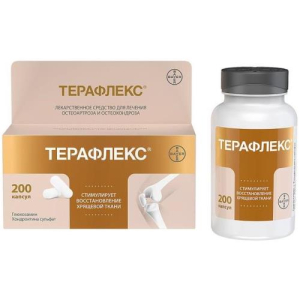 Терафлекс капсулы 500мг + 400мг №200