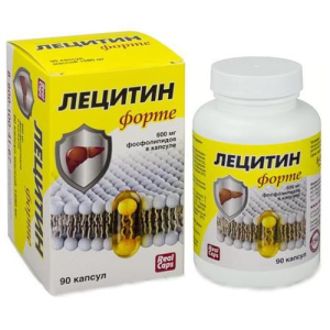 Реалкапс лецитин форте капсулы №90 бад