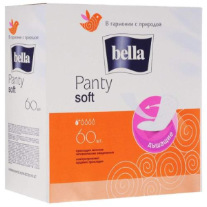 Белла панти прокладки ежедневные №60 софт оранж