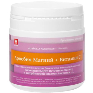 Арнебия магний таблетки для рассасывания №60 витамин с бад