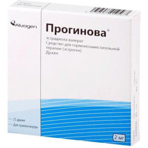 Прогинова драже 2мг №21